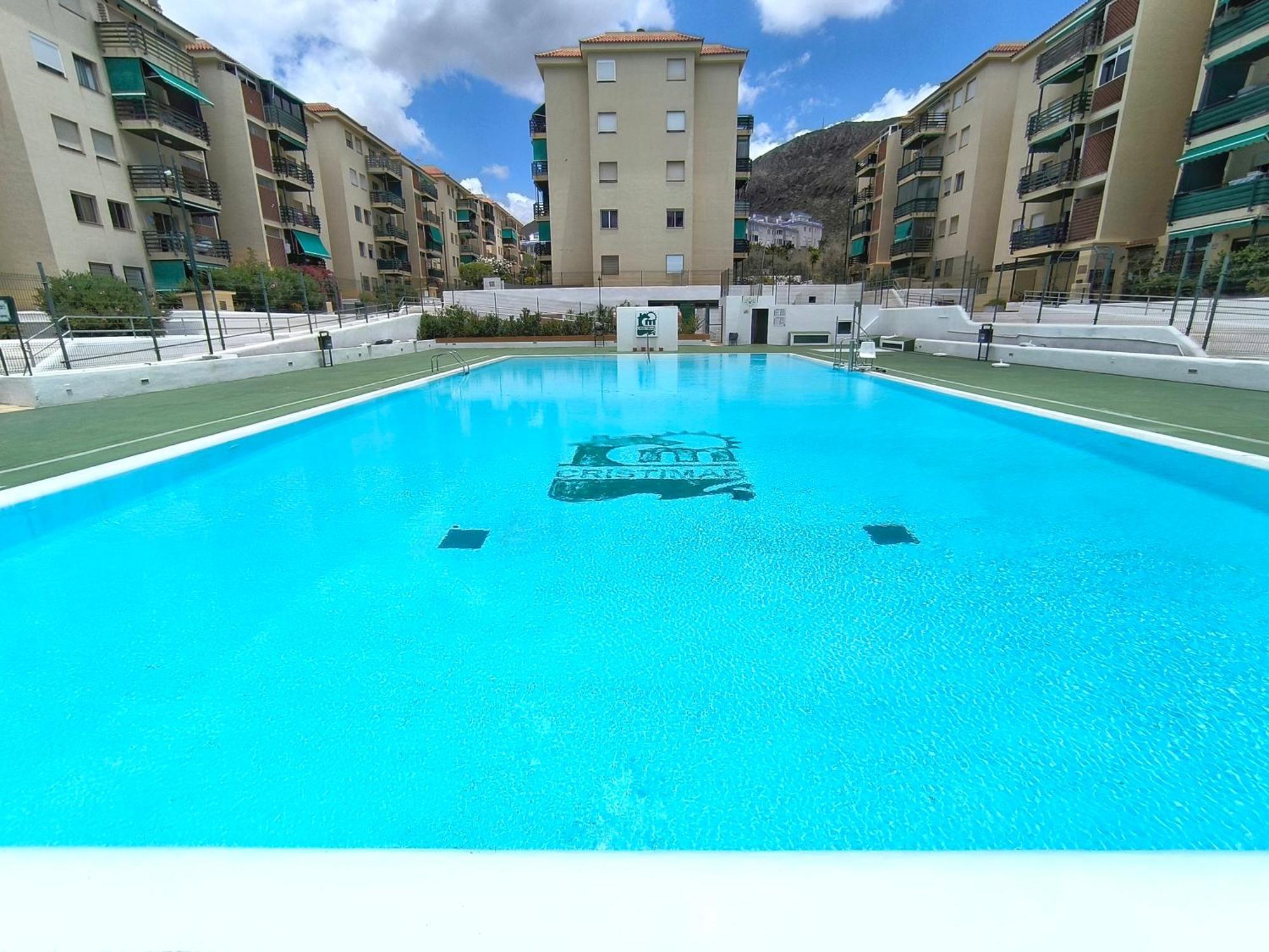Sun Apartment - 3 Bedrooms, Priv Parking, Pool, Ac, Tv Channels, Fibre Net Los Cristianos  Buitenkant foto